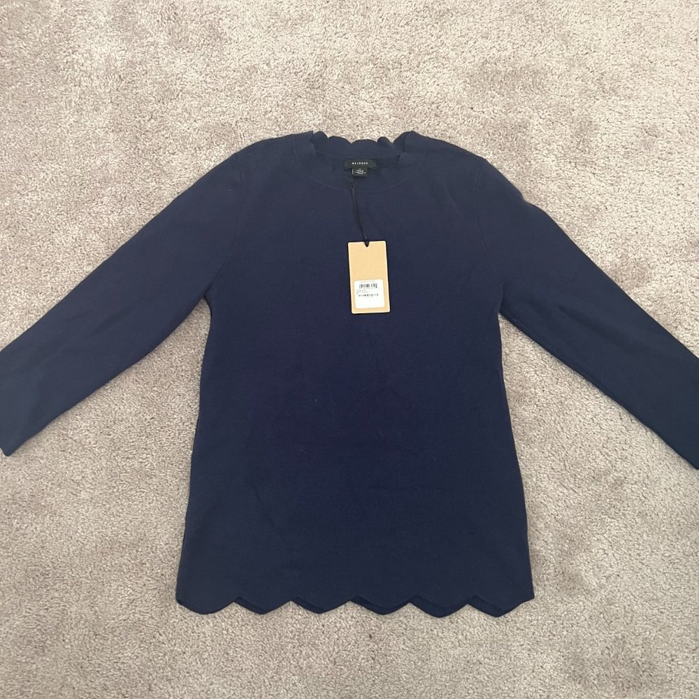 Halogen Navy Blue Sweater